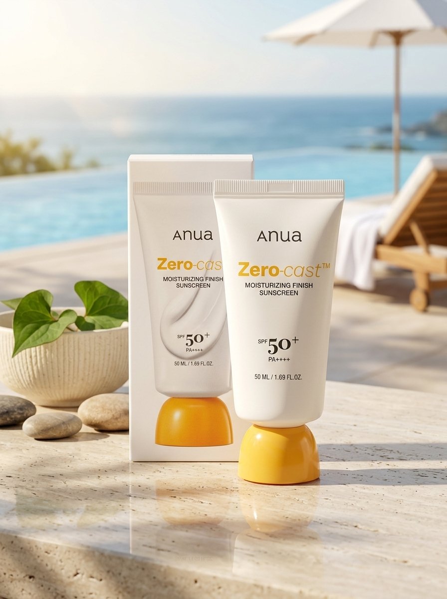 Anua Zero-Cast Sunscreen SPF 50