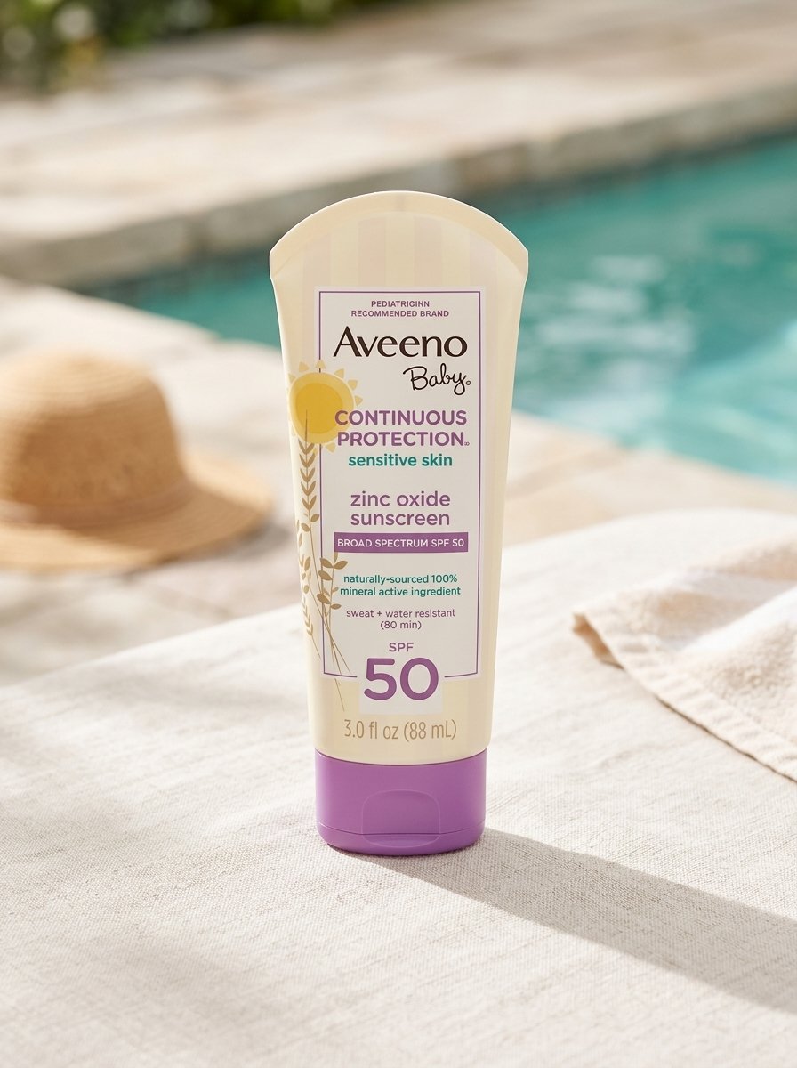 Aveeno Baby Continuous Protection Zinc Oxide