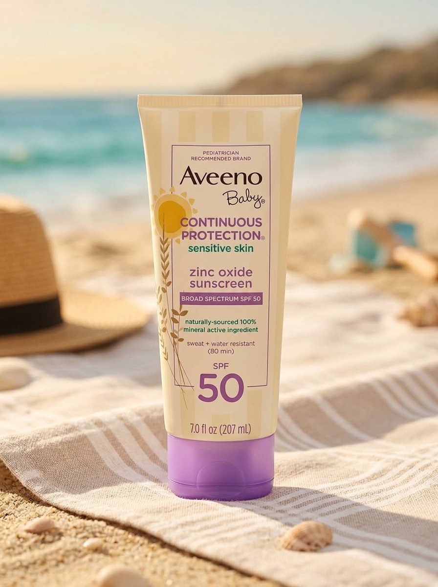 Aveeno Baby Continuous Protection Zinc Oxide