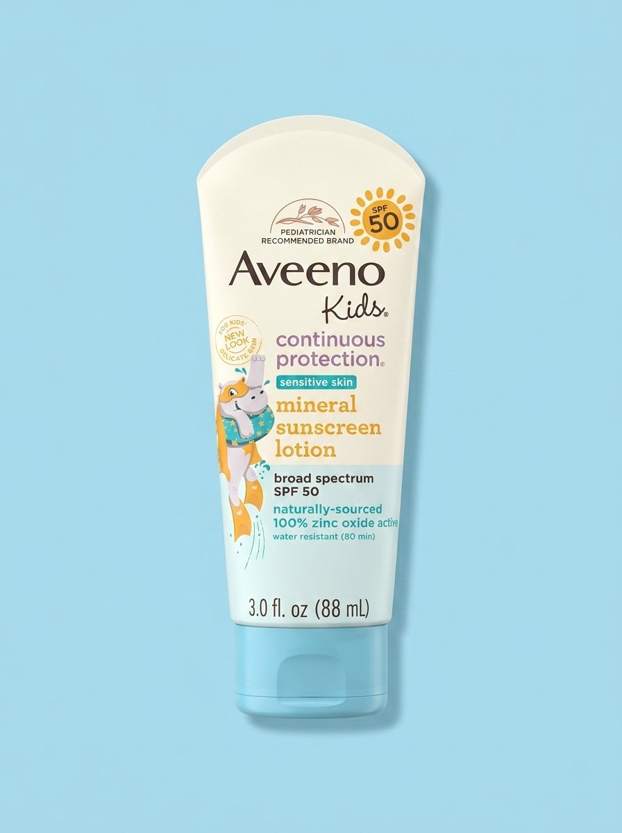 Aveeno Kids Zinc Oxide Lotion SPF 50