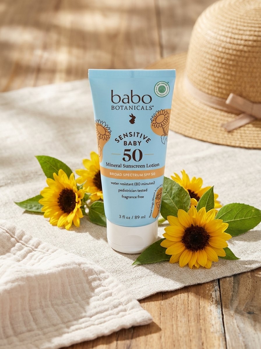Babo Botanicals Mineral Sunscreen Lotion SPF50