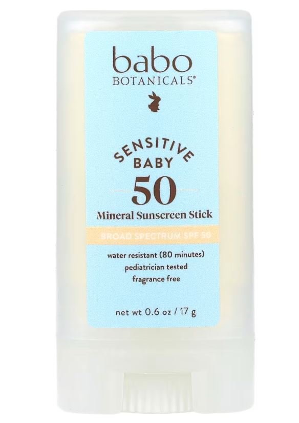 Babo Botanicals Sensitive Baby Sunscreen Stick