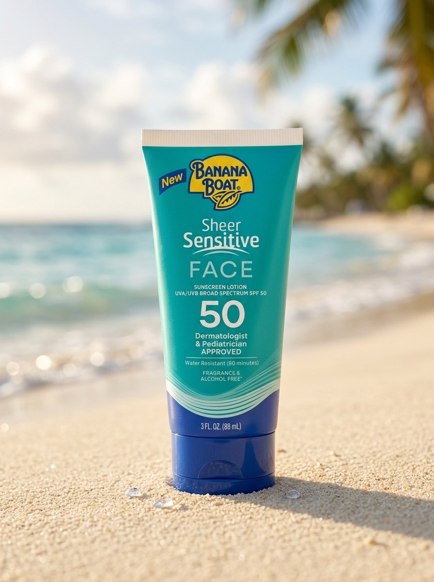 Banana Boat Sheer Sensitive Sunscreen SPF 50