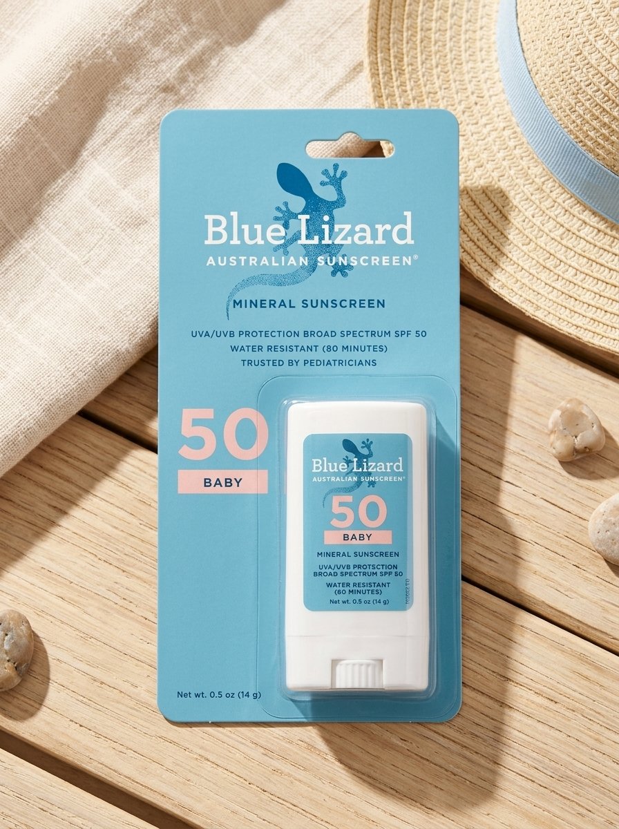 Blue Lizard Baby Mineral Sunscreen Stick SPF 50+