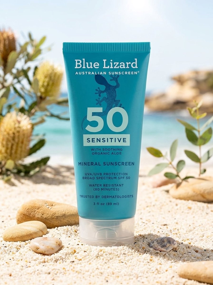 Blue Lizard SENSITIVE Mineral Sunscreen SPF 50+
