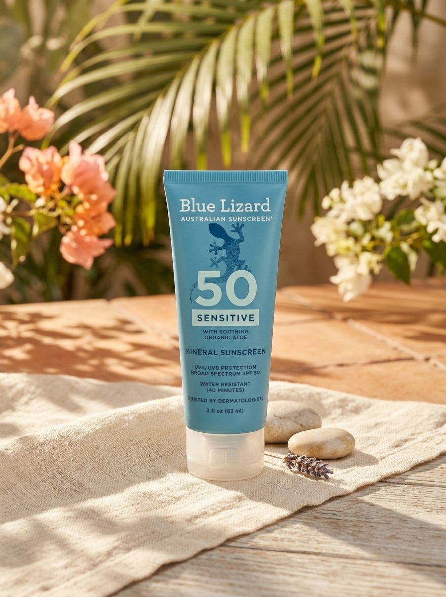 Blue Lizard SENSITIVE Mineral Sunscreen SPF 50+