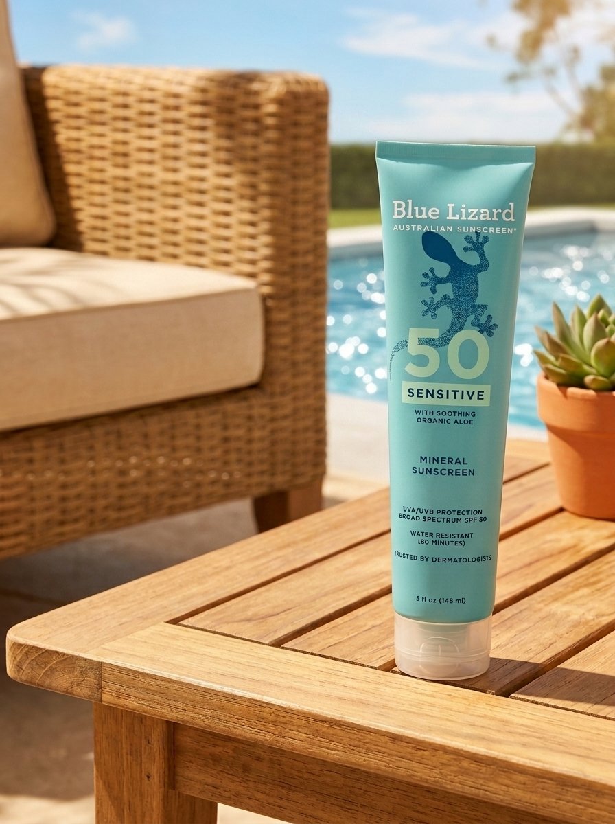 Blue Lizard SENSITIVE Mineral Sunscreen SPF 50+