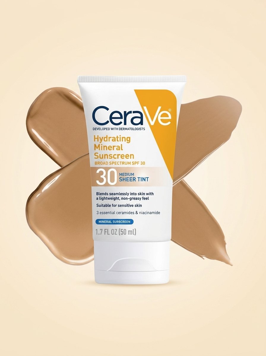 CeraVe Hydrating Mineral Sunscreen SPF 30