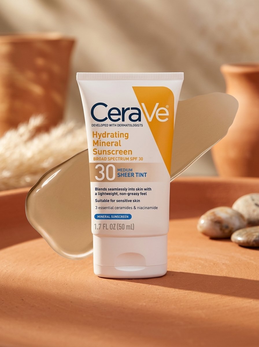 CeraVe Hydrating Mineral Sunscreen SPF 30