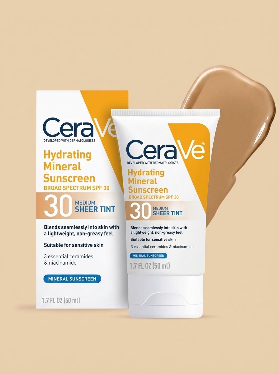 CeraVe Hydrating Mineral Tinted Sunscreen