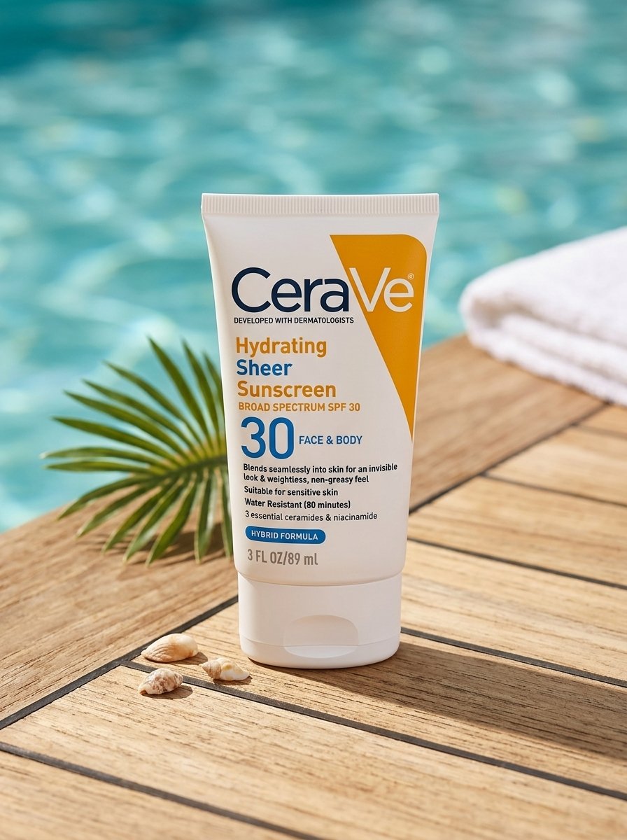 CeraVe Hydrating Sheer Sunscreen SPF 30