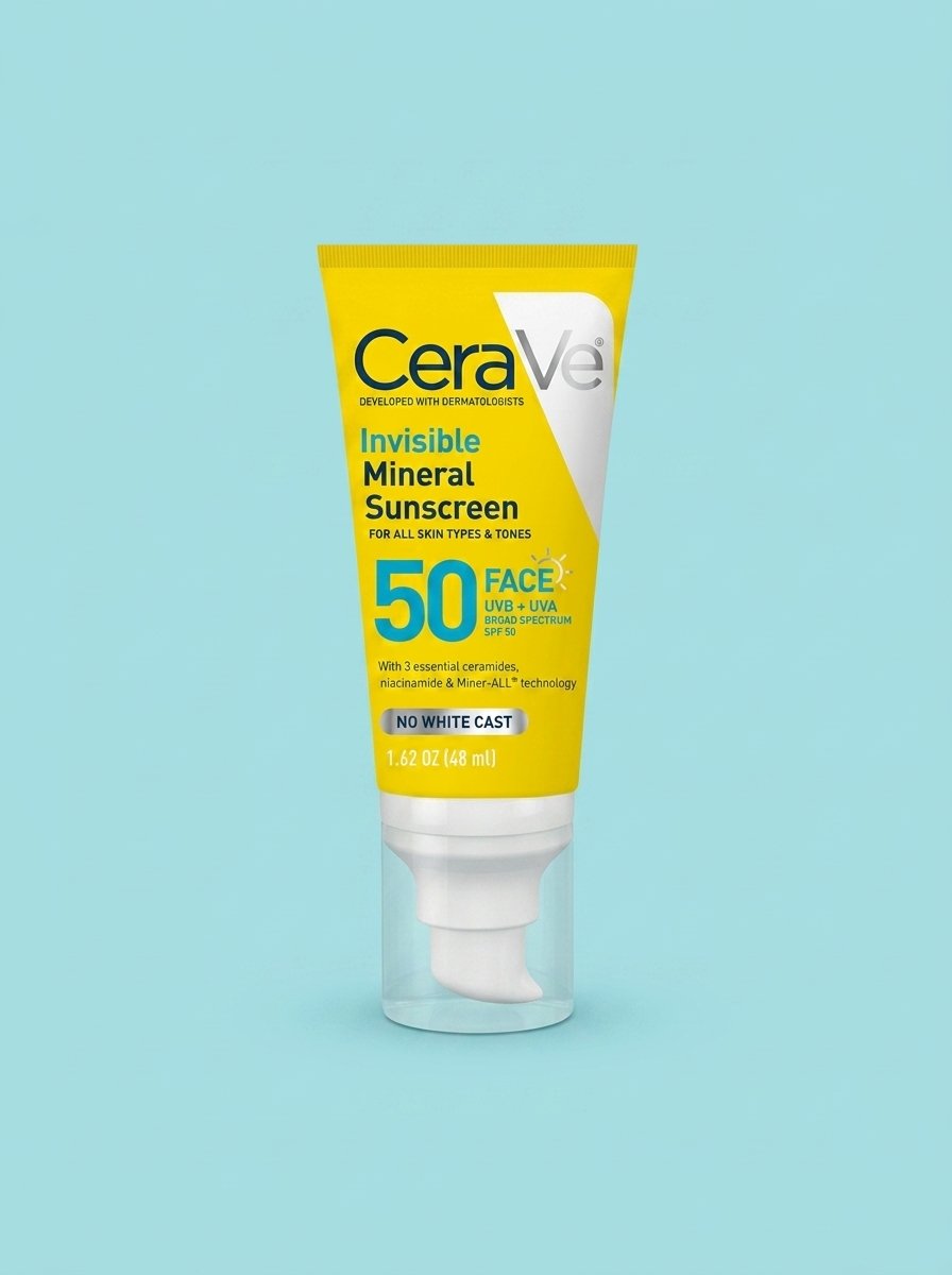 CeraVe Invisible Mineral Sunscreen SPF 50