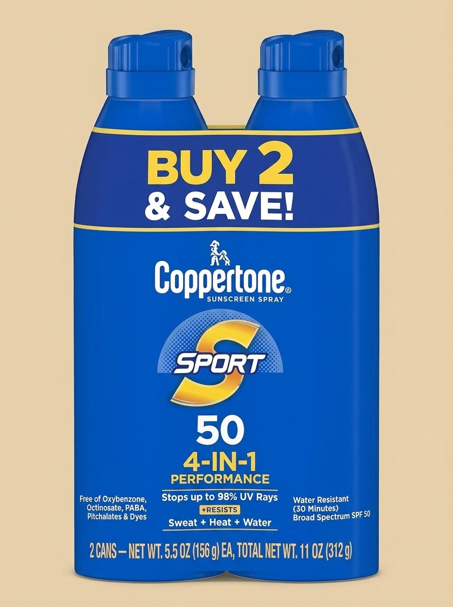 Coppertone Sport Sunscreen Spray SPF 50