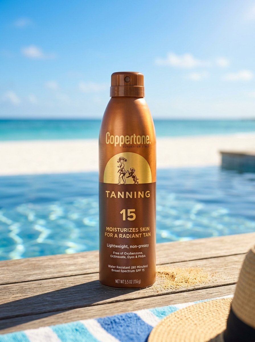 Coppertone Tanning Sunscreen Spray SPF 15