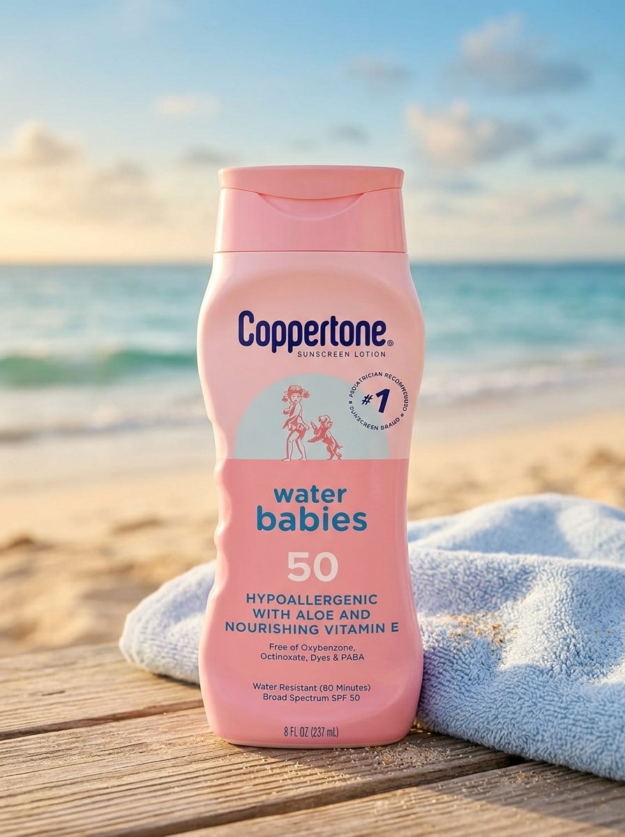 Coppertone WaterBabies Baby Sunscreen Lotion
