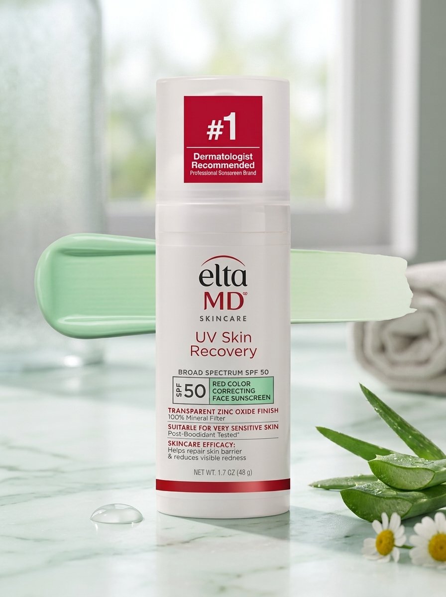 EltaMD UV Skin Recovery Green Tint Sunscreen