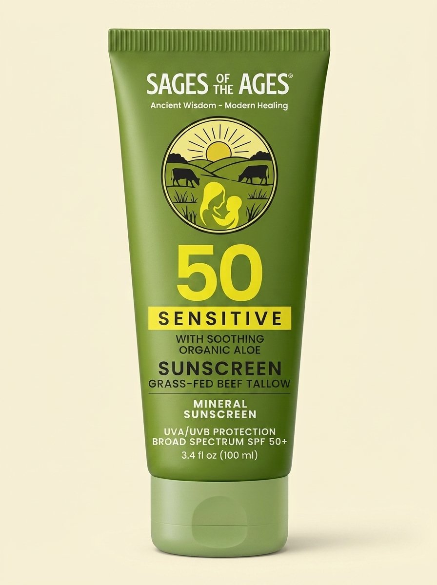 Grass-Fed Tallow Mineral Sunscreen