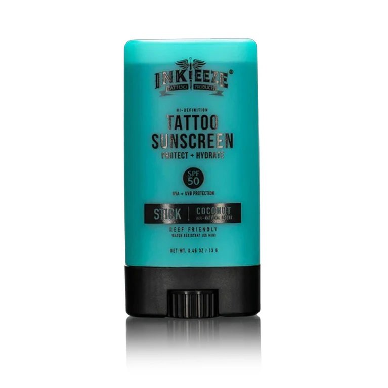 INK-EEZE Tattoo Sunscreen Stick SPF 50