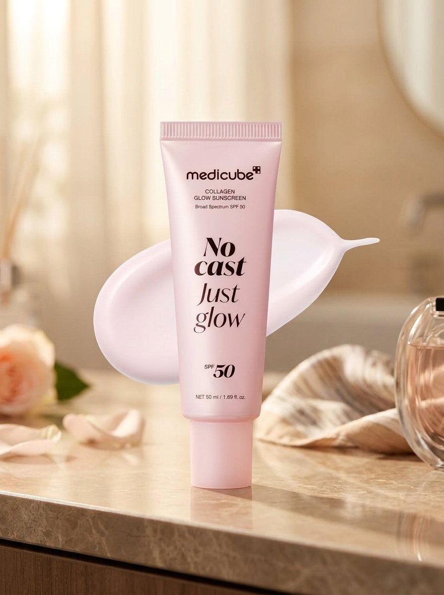 Medicube Sunscreen No Cast Just Glow SPF 50