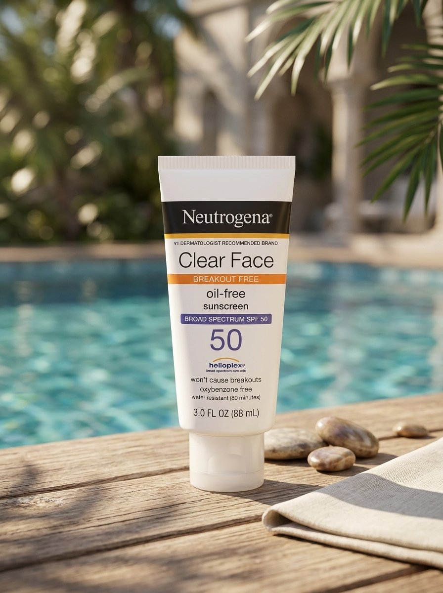 Neutrogena Clear Face Sunscreen Lotion SPF 50