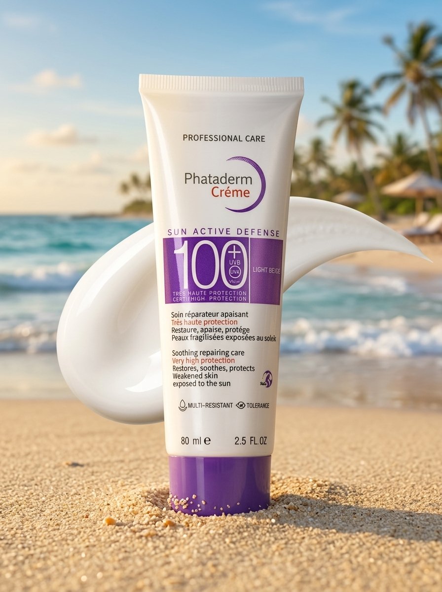 SPF 100 Face Sunscreen, Sun Active Defense