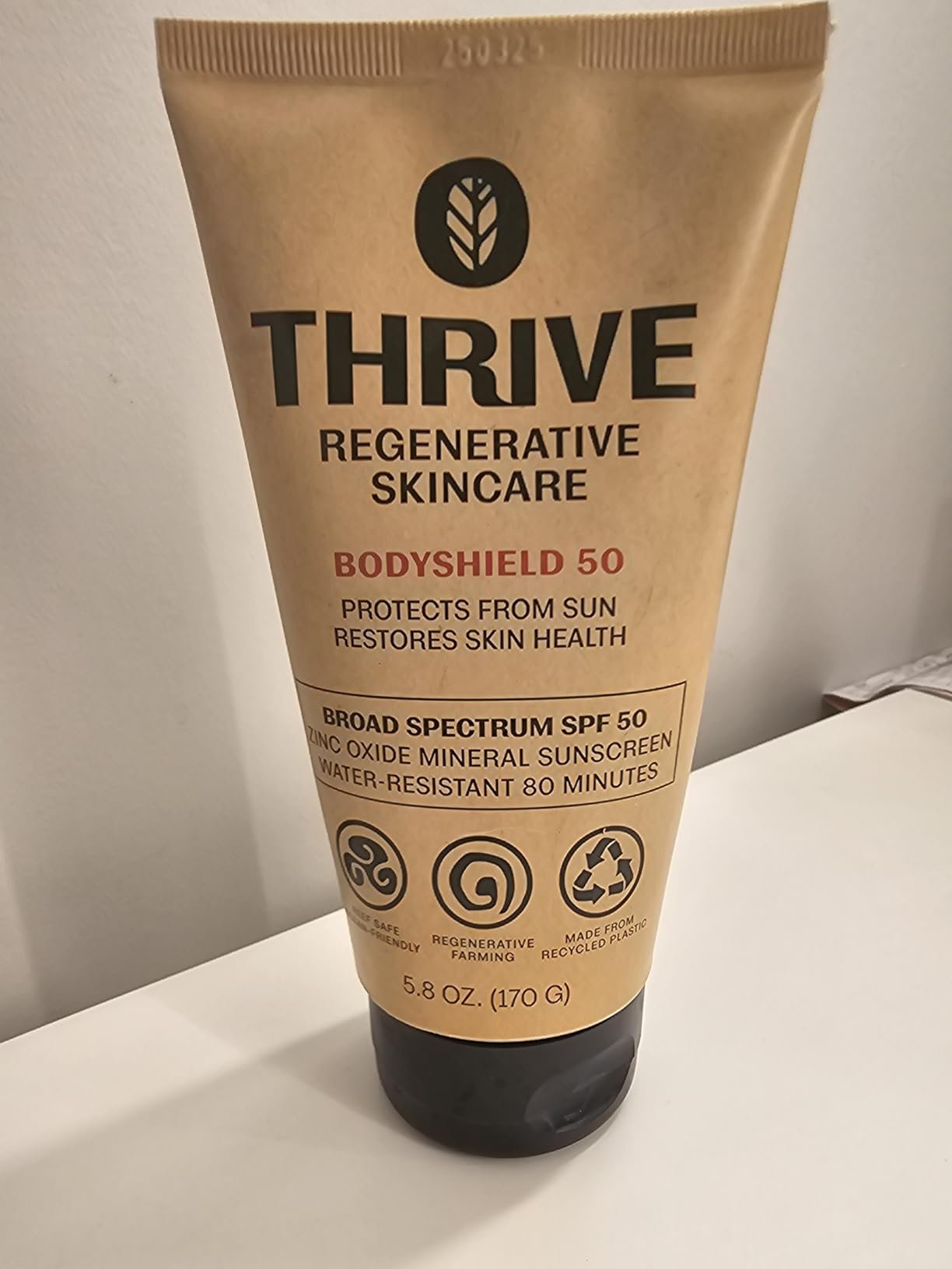 Thrive Natural Care Reef Safe Sunscreen SPF 50