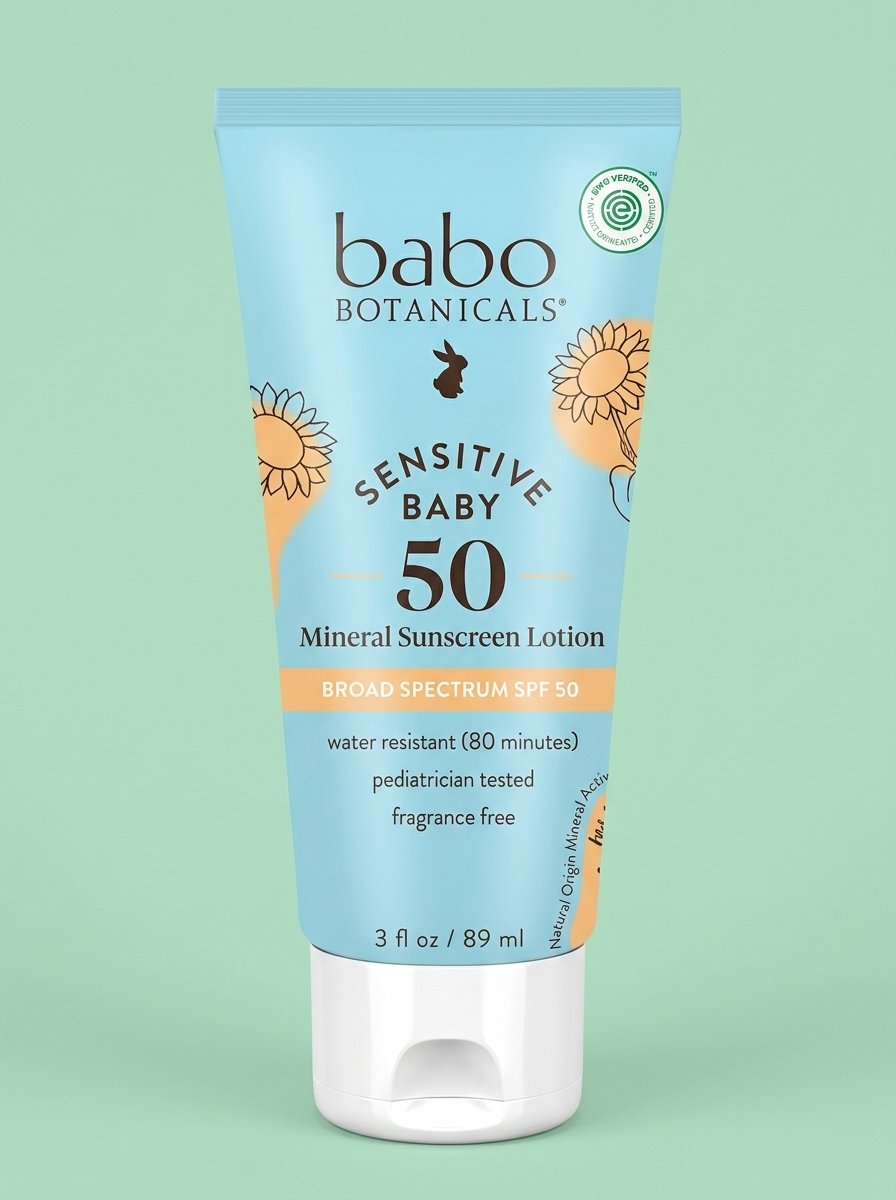 Babo Botanicals Sensitive Baby Mineral Sunscreen