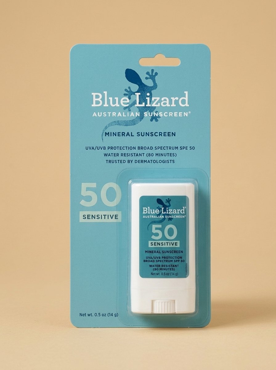 Blue Lizard Sensitive Mineral Sunscreen Stick SPF 50