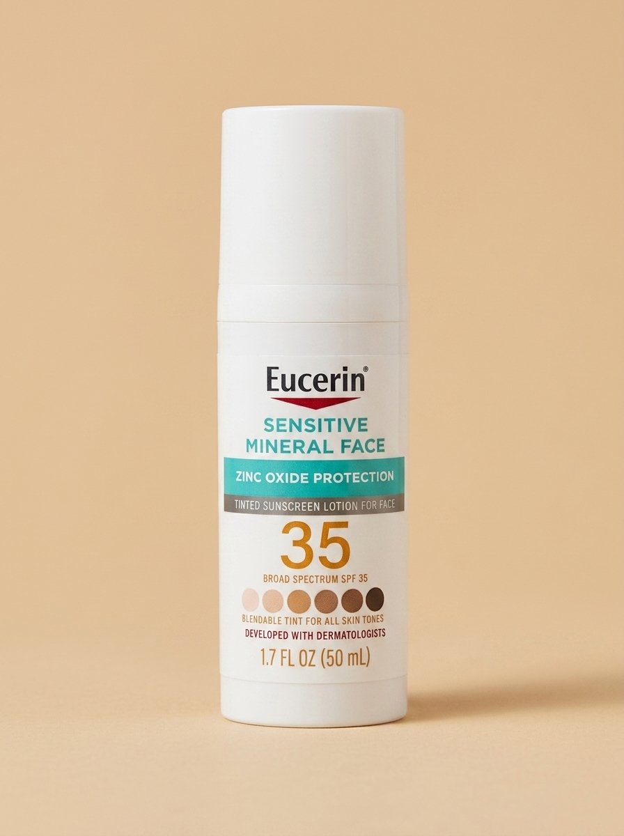 Eucerin Tinted Sensitive Mineral Sunscreen