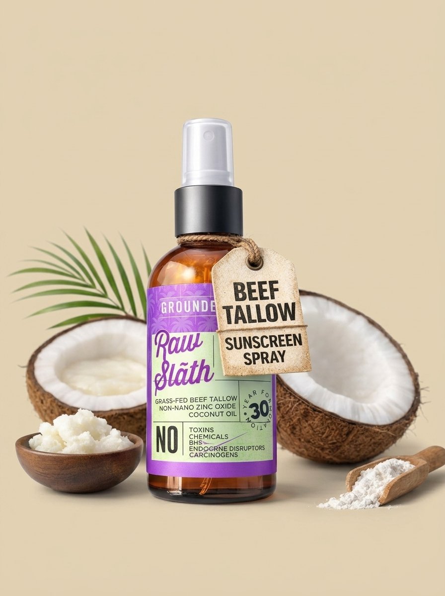 Grounded Labs Zinc Oxide Sunscreen Lotion