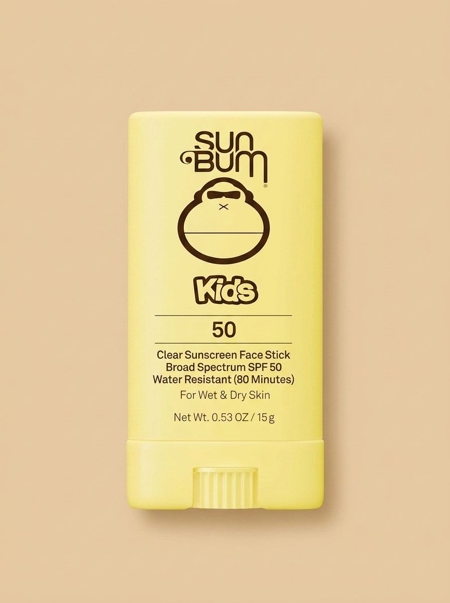 Sun Bum Kids SPF 50 Clear Face Stick Sunscreen