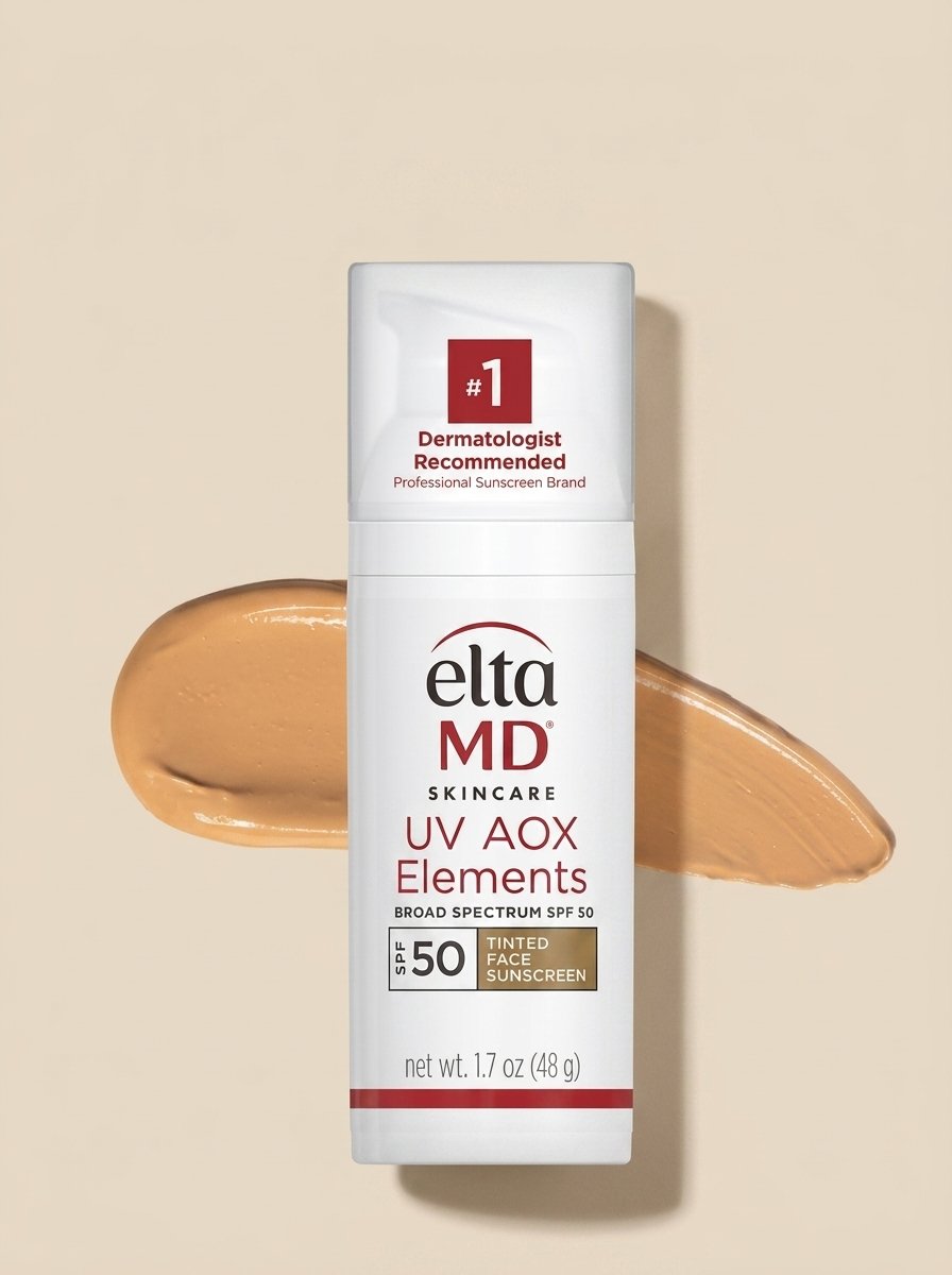 UV AOX Elements Tinted Mineral Face Sunscreen Lotion