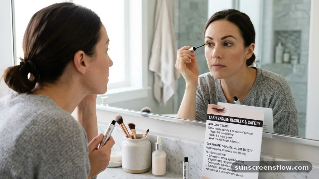 Addressing Ocular Safety and Potential Side Effects - how long does it take for lash serum to work