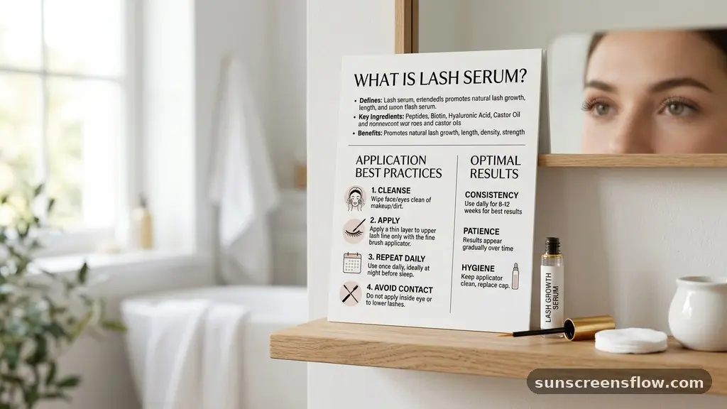Application Best Practices for Optimal Results - what is lash serum