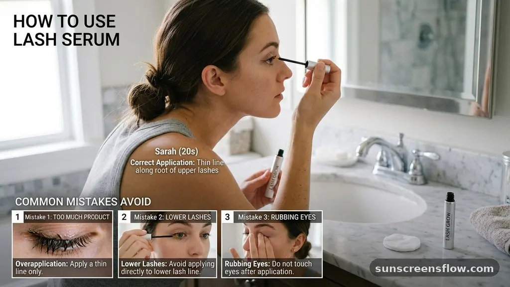 Common Mistakes to Avoid - how to use lash serum