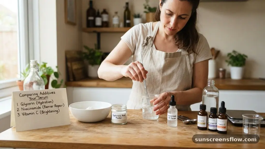 Comparing Additives for Your Serum - how to make hyaluronic acid serum
