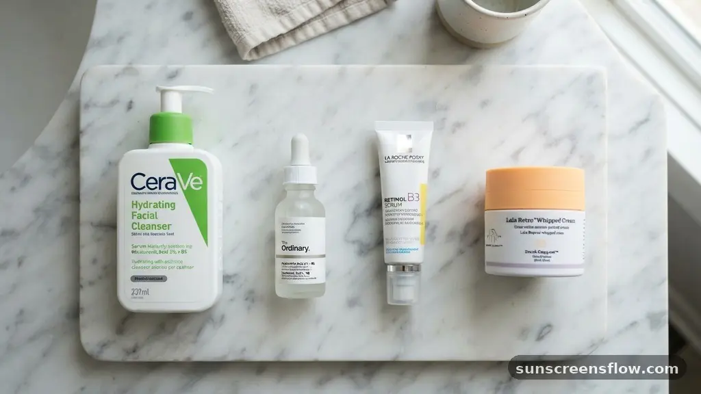 Comparing Common Skincare Order Scenarios - do you put retinol on before or after serum