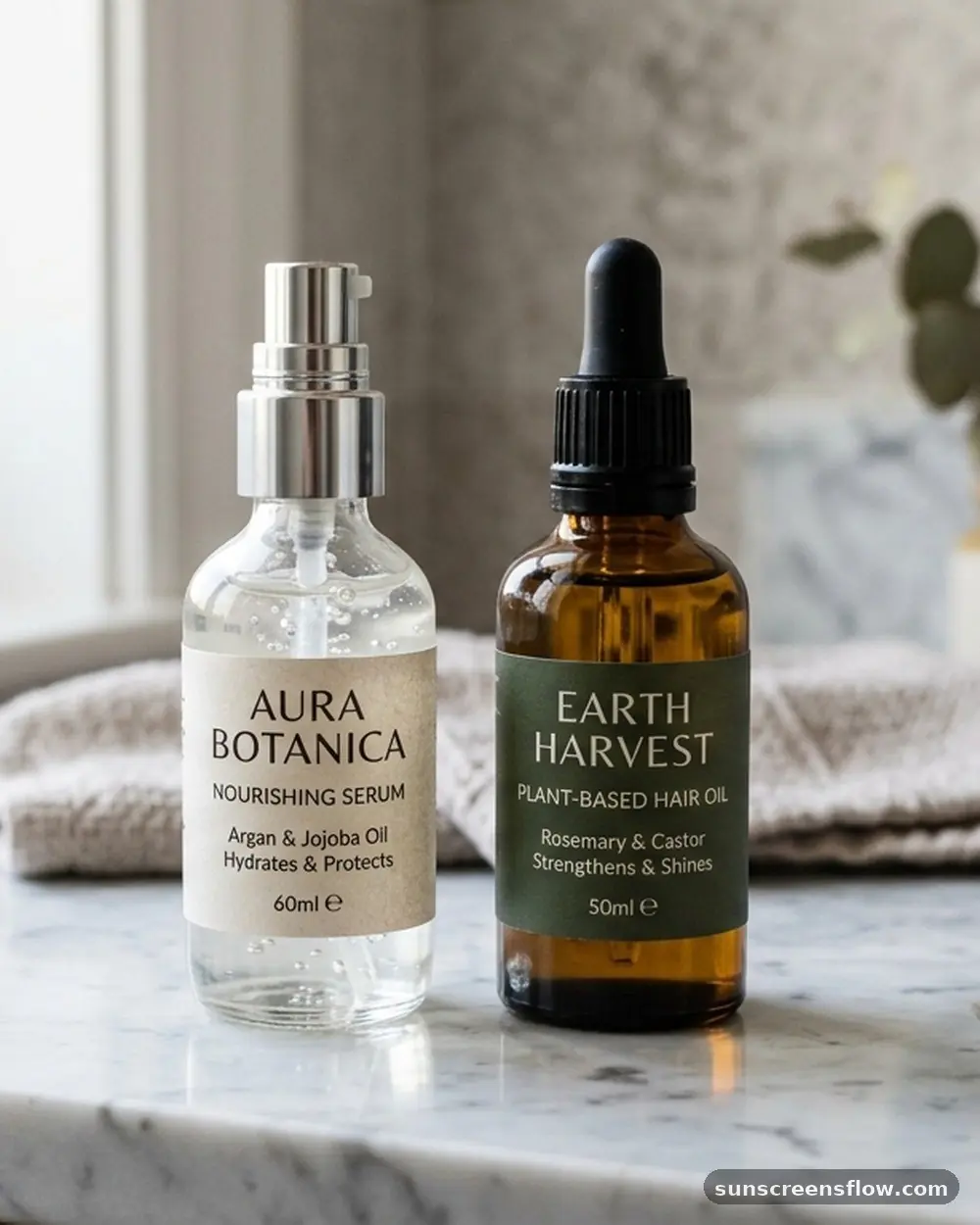 Comparing Hair Serum and Hair Oil - what does hair serum do for your hair
