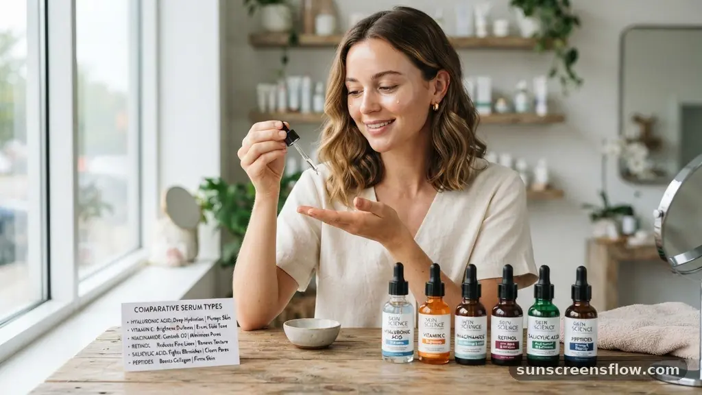 Comparing Serum Types and Their Primary Functions - what is face serum used for
