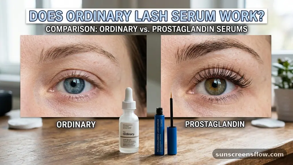 Comparison to Prostaglandin Serums - does the ordinary lash serum work
