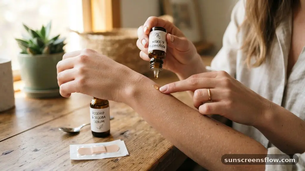 Conducting a Proper Patch Test - how to make lash serum