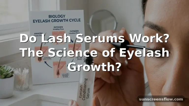 do lash serums work