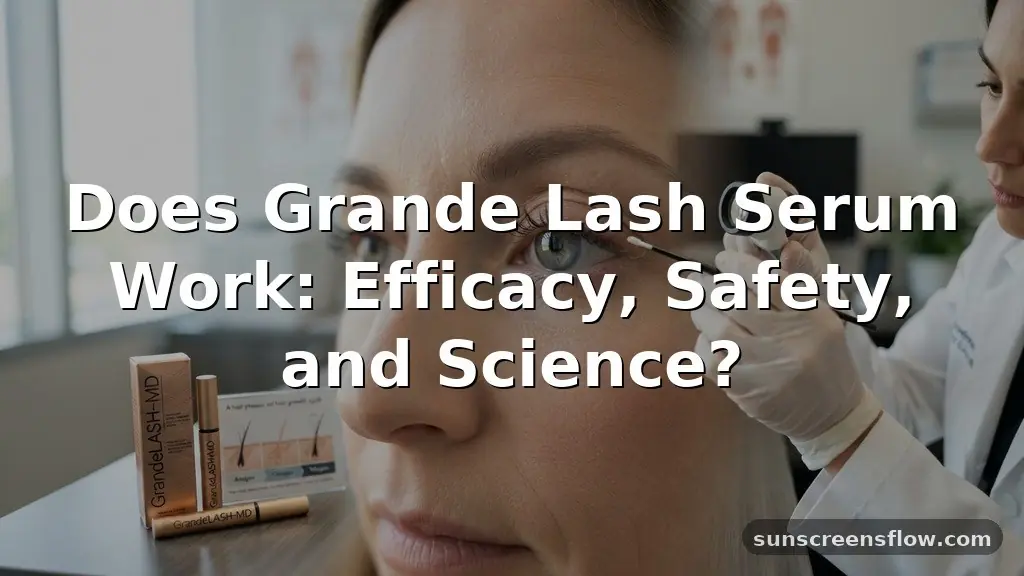 does grande lash serum work