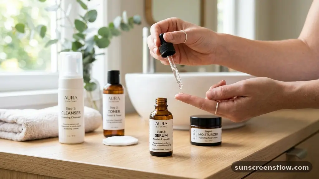 Establishing the Correct Order of Application - what is facial serum