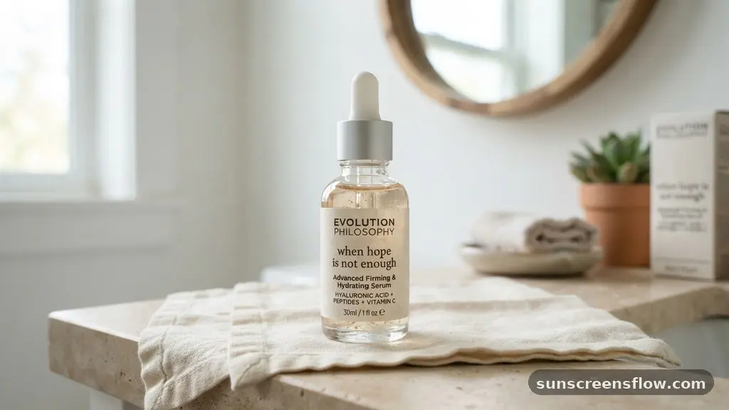 Evolution of Philosophy Skincare Products - when hope is not enough serum