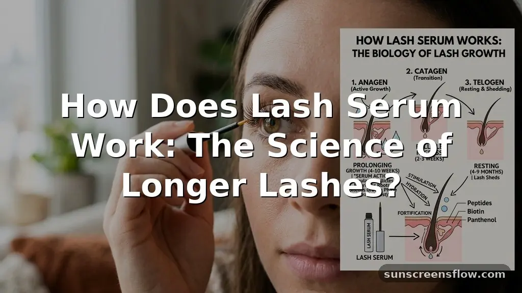 how does lash serum work