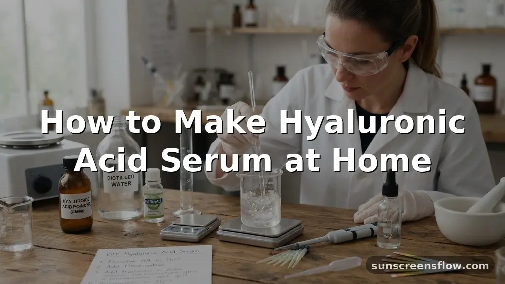 how to make hyaluronic acid serum