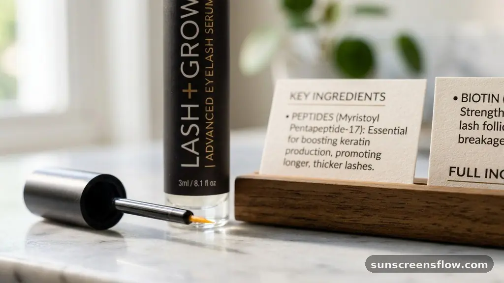 Ingredients That Drive Results - how to use eyelash serum