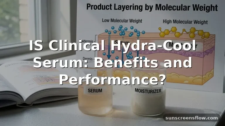 is clinical hydra cool serum