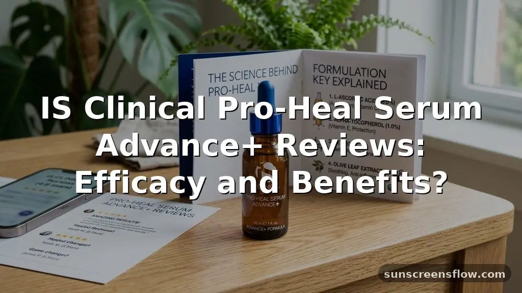 is clinical pro-heal serum advance+ reviews